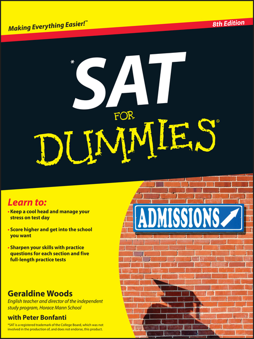 Title details for SAT for Dummies by Geraldine Woods - Available